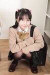 [Lovepop] Yura Kana 由良かな - No.L-0686 Photoset #015 School Uniform (Cardigan)