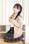 [Lovepop] Yura Kana 由良かな - No.L-0686 Photoset #015 School Uniform (Cardigan)