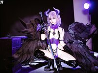 [Cosplay] 柒柒要乖哦 堕天使之歌 [83P-1.32GB]