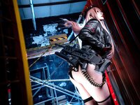 [Cosplay] Zaya秋 - Nikke胜利女神 拉毗 贝雷帽