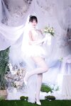 [Cosplay] 星黛鹿鹿 - 白丝花嫁