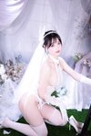 [Cosplay] 星黛鹿鹿 - 白丝花嫁