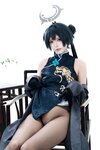 [Cosplay] 君颜圆又圆 - 蔚蓝档案 龙华妃咲