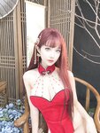 [Cosplay] Shika小鹿鹿 新年红旗袍 大红 [30P-188MB]