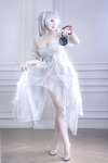 [Cosplay] 半半子 胜利女神：妮姬 灰姑娘 水晶公主 [44P-215MB]
