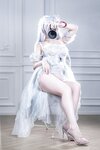 [Cosplay] 半半子 胜利女神：妮姬 灰姑娘 水晶公主 [44P-215MB]