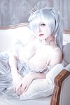 [Cosplay] 半半子 胜利女神：妮姬 灰姑娘 水晶公主 [44P-215MB]