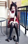 [Cosplay] 不呆猫 温泉双马尾JK [22P1V-713MB]