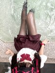 [Cosplay] 不呆猫 温泉双马尾JK [22P1V-713MB]