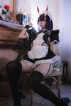 [Cosplay] 疯猫ss FGO 酒吞童子女仆 [30P-353MB]