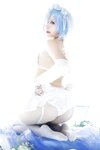 [Cosplay] 樱落酱 蕾姆花嫁 [25P-206MB]