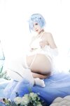 [Cosplay] 樱落酱 蕾姆花嫁 [25P-206MB]