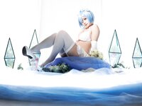 [Cosplay] 樱落酱 蕾姆花嫁 [25P-206MB]