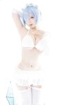 [Cosplay] 樱落酱 蕾姆花嫁 [25P-206MB]