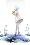 [Cosplay] 樱落酱 蕾姆花嫁 [25P-206MB]