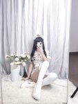 [Cosplay] 萌芽儿o0 透明护士自拍 [37P3V-310MB]