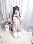 [Cosplay] 萌芽儿o0 透明护士自拍 [37P3V-310MB]