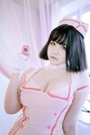 [Cosplay] 阿半今天很开心 粉护士 [37P-199MB]