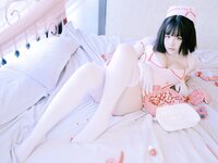 [Cosplay] 阿半今天很开心 粉护士 [37P-199MB]