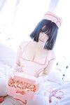 [Cosplay] 阿半今天很开心 粉护士 [37P-199MB]