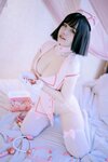 [Cosplay] 阿半今天很开心 粉护士 [37P-199MB]