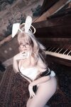 [Cosplay] 阿半今天很开心 蔚蓝档案 室笠茜 兔女郎 [47P7V-348MB]