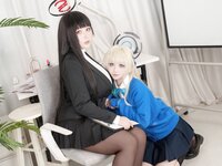 [Cosplay] rioko凉凉子&KANEKO_咔喵  蔚蓝档案飞鸟马时调月莉音 [110P-743MB]