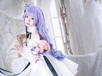 [Cosplay] 猫大人 - 碧蓝航线 独角兽 花嫁