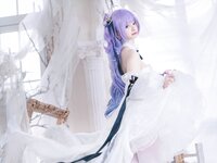 [Cosplay] 猫大人 - 碧蓝航线 独角兽 花嫁