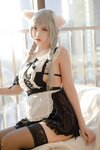 [Cosplay] 疯猫ss 夕阳下的猫耳女仆 [40P-265MB]