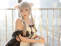 [Cosplay] 疯猫ss 夕阳下的猫耳女仆 [40P-265MB]