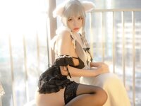 [Cosplay] 疯猫ss 夕阳下的猫耳女仆 [40P-265MB]