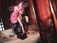 [Cosplay] 亚马逊鲶鱼 FGO 玉藻前 旗袍 [10P-198MB]