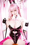 [Cosplay] 星之迟迟 2026年04月计划 Nikke胜利女神 薇尔维特·兔女郎 [48P-439MB]
