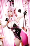 [Cosplay] 星之迟迟 2026年04月计划 Nikke胜利女神 薇尔维特·兔女郎 [48P-439MB]