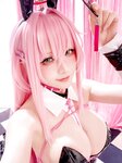 [Cosplay] 星之迟迟 2026年04月计划 Nikke胜利女神 薇尔维特·兔女郎 [48P-439MB]