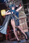 [Cosplay] Yiko湿润兔 2026年04月订阅 蔚藍檔案  龙华妃咲 [113P2V-1.53GB]