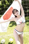 [Photobook] 葉月くれあ【増量版 全50P】ミスマガのアソビバ！ スポーツ＆読書編 ヤンマガデジタル写真集