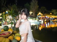 [Cosplay] 萌芽儿o0 西双版纳 傣服 银 [17P-111MB]