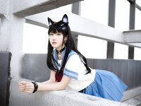 [Cosplay] 不呆猫 天台小猫咪 [96P1V-1.65GB]