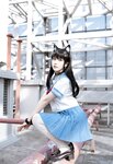 [Cosplay] 不呆猫 天台小猫咪 [96P1V-1.65GB]