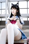 [Cosplay] 不呆猫 天台小猫咪 [96P1V-1.65GB]