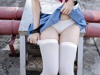 [Cosplay] 不呆猫 天台小猫咪 [96P1V-1.65GB]