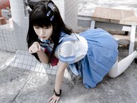 [Cosplay] 不呆猫 天台小猫咪 [96P1V-1.65GB]