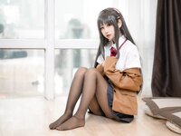 [Cosplay] 萌芽儿o0 麻衣学姐JK [28P-251MB]