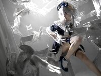 [Cosplay] 纸悦Etsu_ko 东方Project 十六夜咲夜 [41P-544MB]