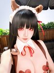 [Cosplay] 星之迟迟 2026年04月计划 鸣潮 千咲 联动咖啡 女仆 [42P-382MB]