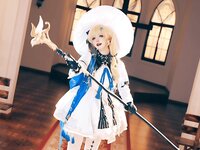 [Cosplay] 阿薰kaOri 鸣潮 菲比 [595P19V-9.76GB]