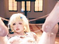 [Cosplay] 阿薰kaOri 鸣潮 菲比 [595P19V-9.76GB]