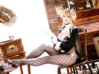 [Cosplay] 星之迟迟 2026年04月计划 Nikke胜利女神 爱德·特务兔女郎 [49P-515MB]